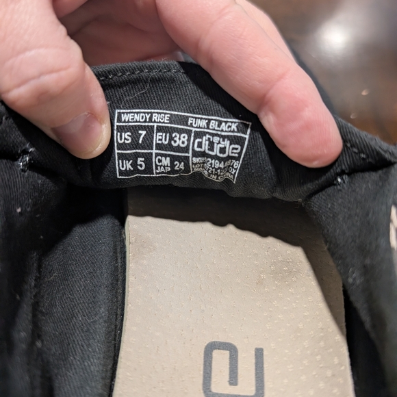 Hey Dude Women's Leopard Print Shoes - Black and Mint - Picture 5 of 5